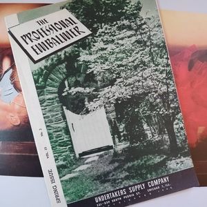 Professional embalmers magazine from the 1940s.